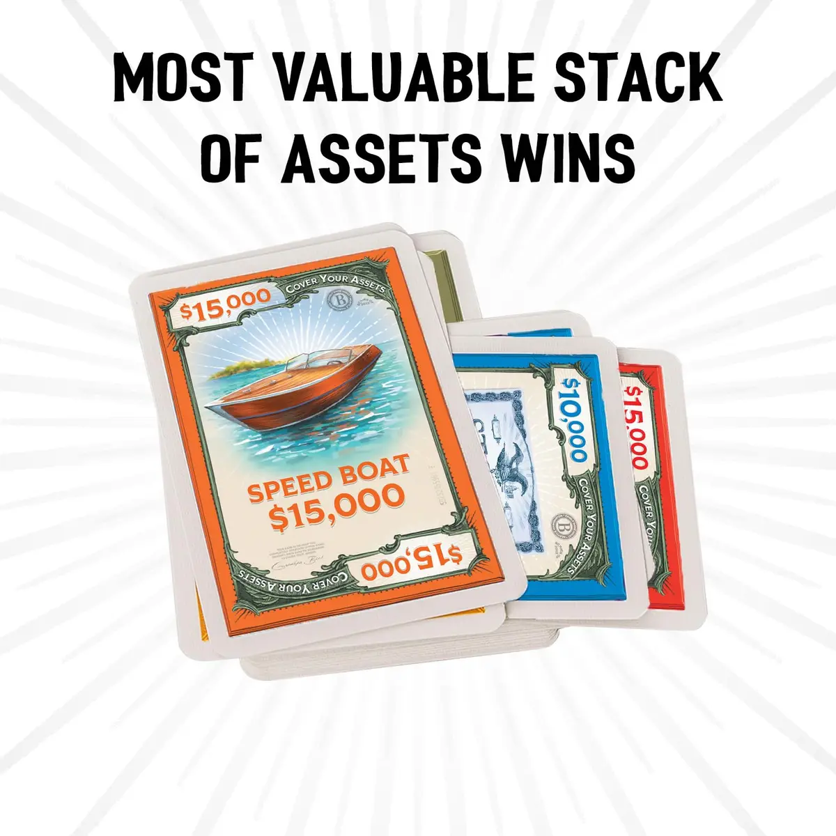 Grandpa Beck's Cover Your Assets Set Collection Card Game | Family Card Game for Kids & Adults - view 6
