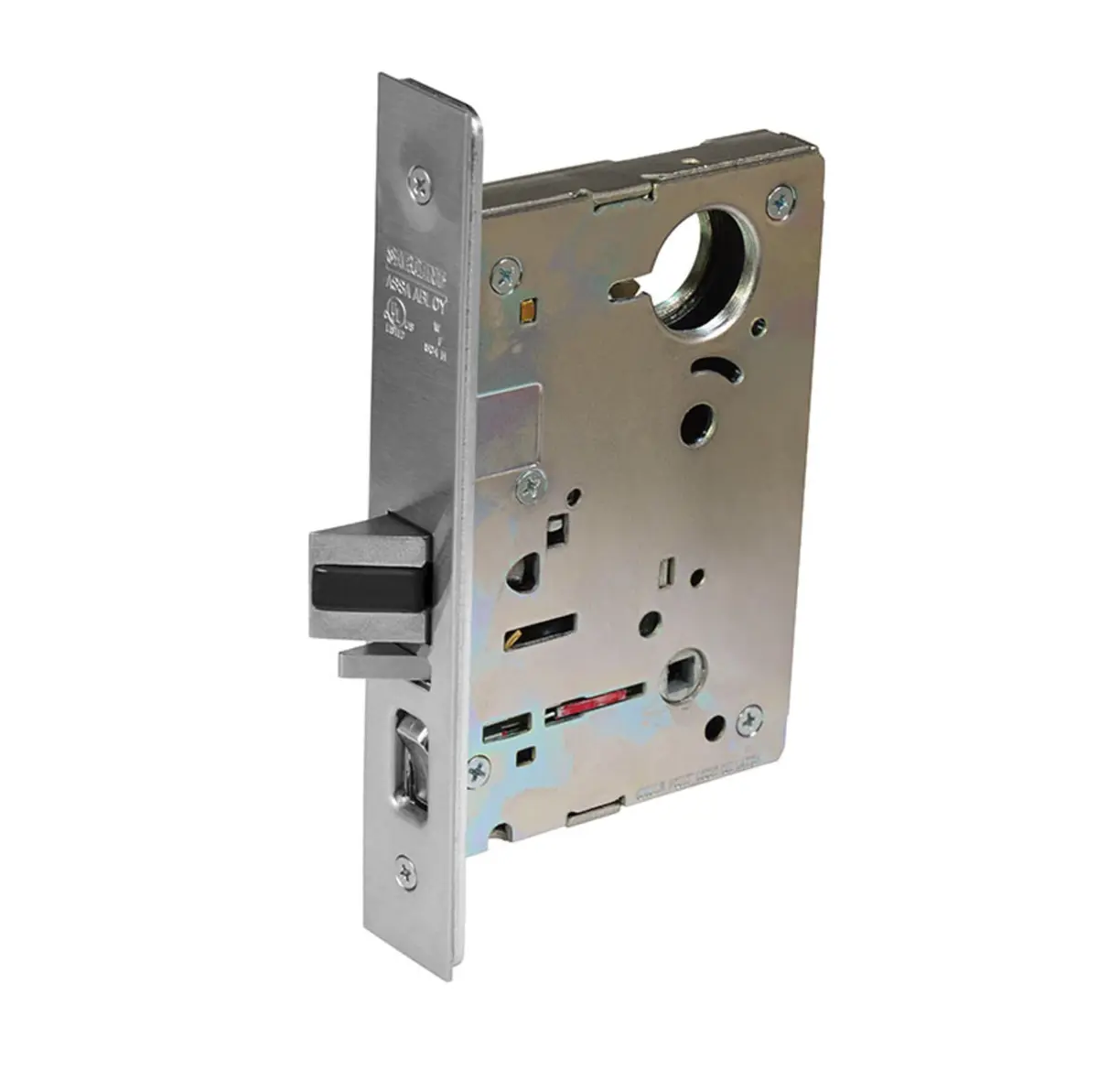 Sargent Mortise Lock 26D Satin Chrome 9.25" | Storeroom or Closet Lock - main product image