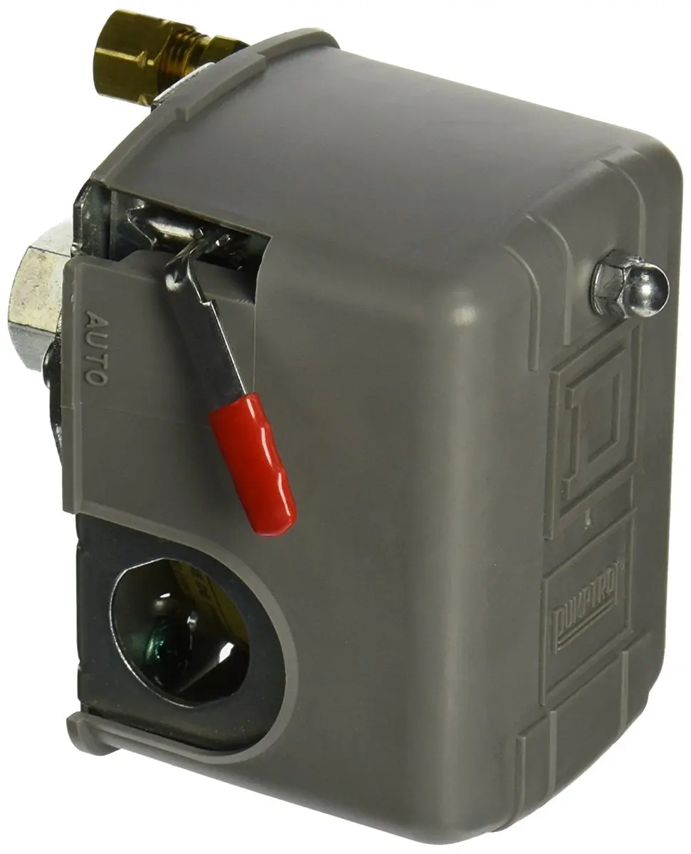 Square D Pumptrol 9013FHG12J52M1X Pressure Switch 95-125 psi | Electromechanical Regulation for Air Compressors - main product image