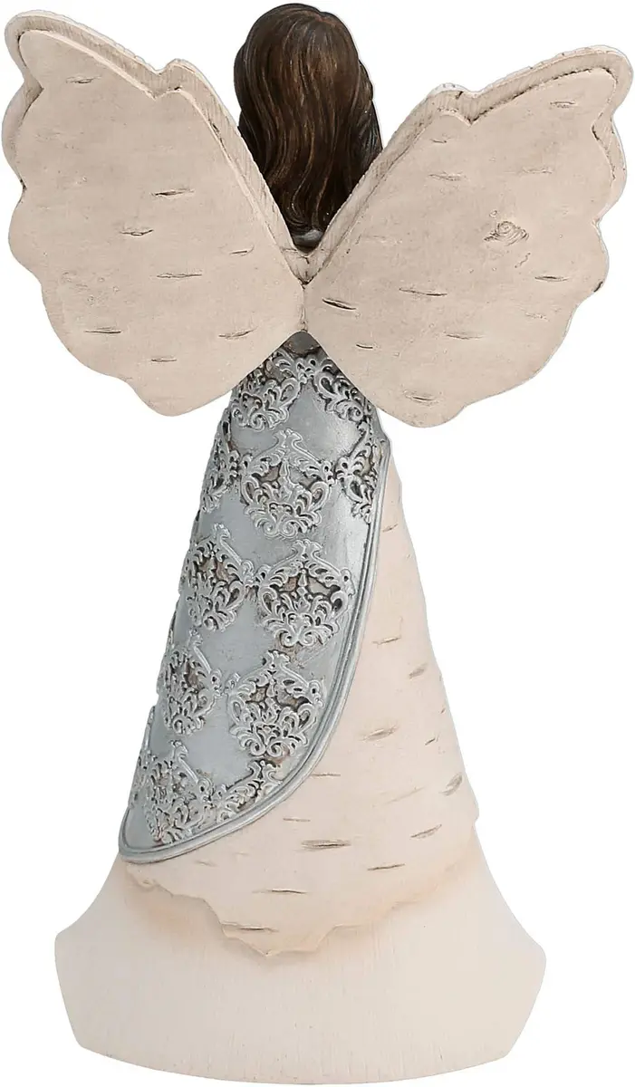 Pavilion Elements Faith Angel Figurine 16.51 cm (6.5-Inch) Holding Cross | Religious Home Décor Accent - view 7