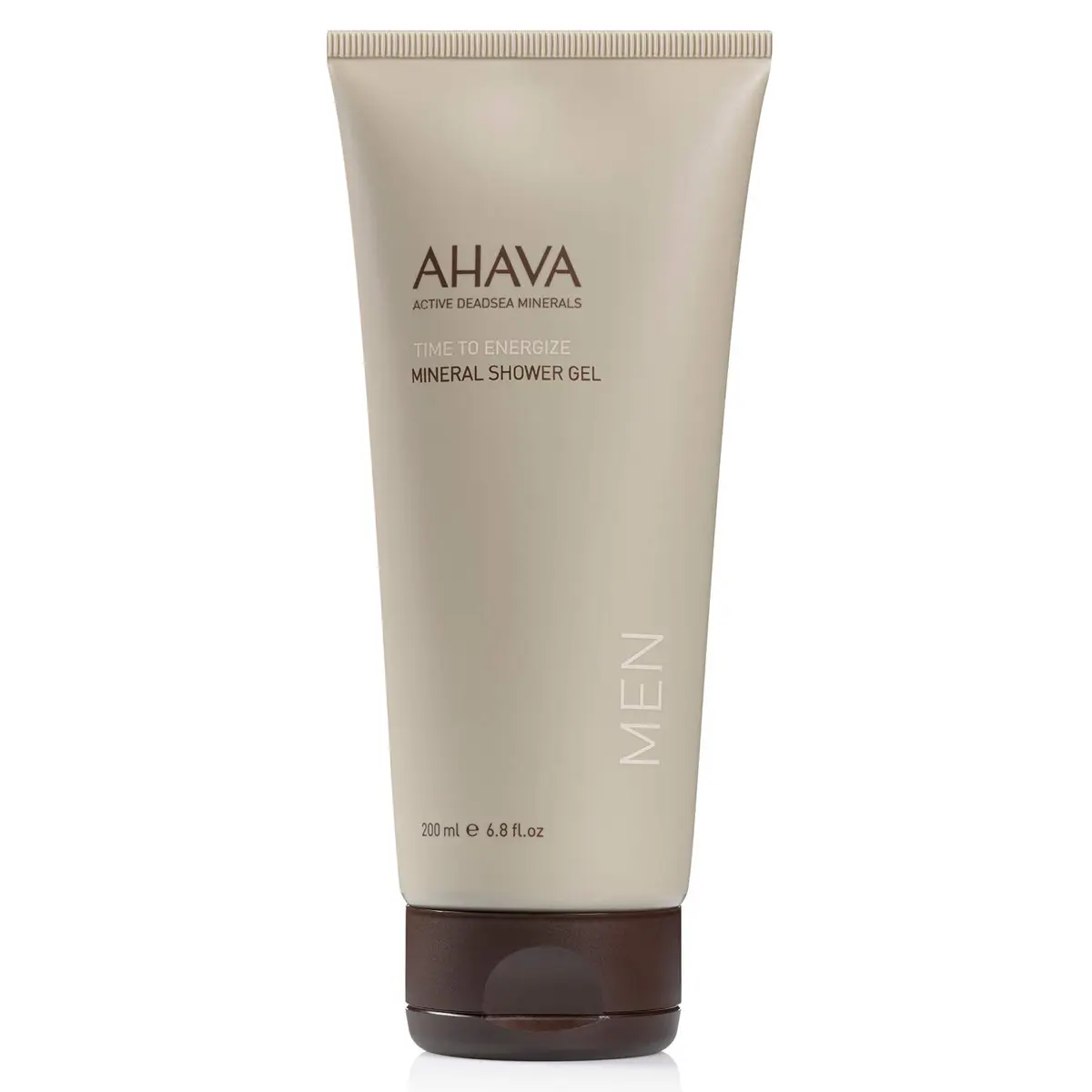 AHAVA Time To Energize Men's Mineral Shower Gel 6.8 Fl Oz | Refreshing, Soothing & Skin-Friendly - view 2