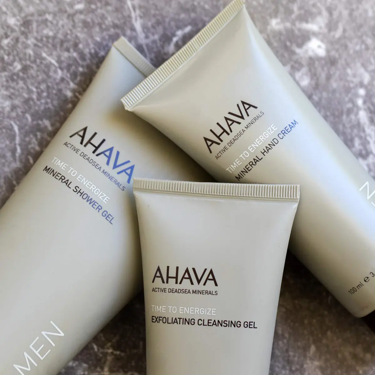 AHAVA Time To Energize Men's Mineral Shower Gel 6.8 Fl Oz | Refreshing, Soothing & Skin-Friendly - view 3