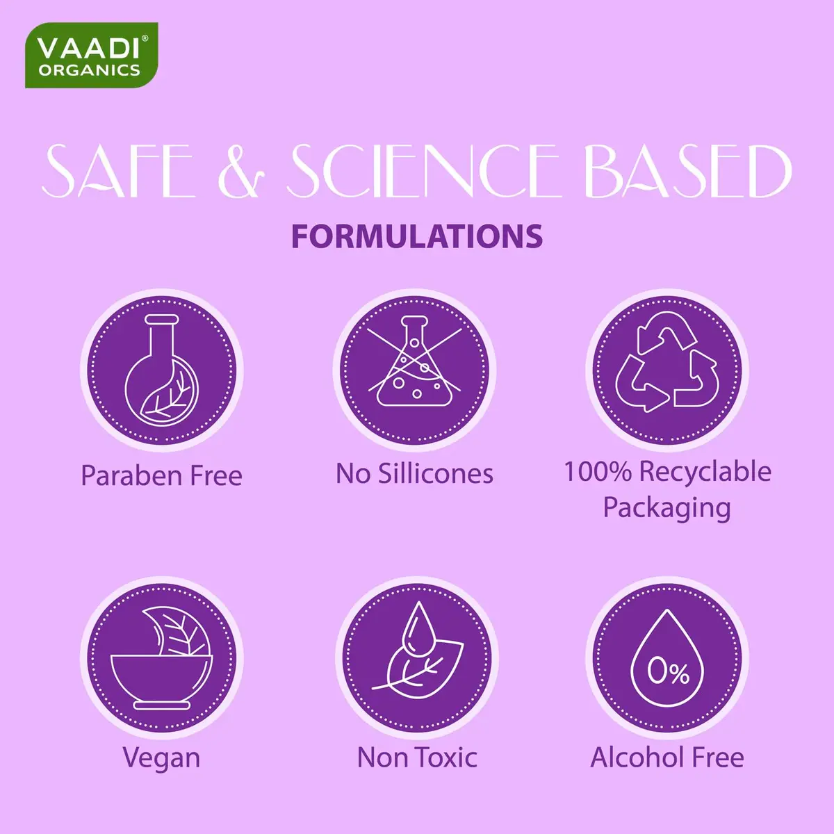 Vaadi Herbals Natural Under Eye Cream 30g (1.06 oz) | Reduces Fine Lines & Wrinkles - view 5