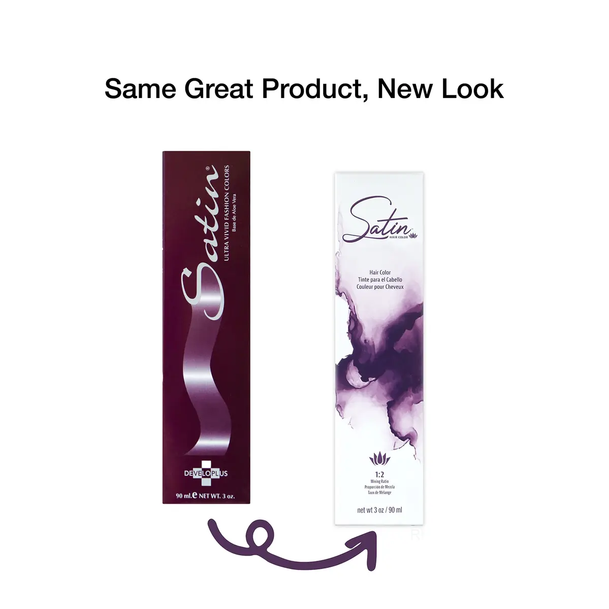 Satin Hair Color - ultra vivid fashion colors - 5N | Semi-permanent liquid dye for all hair types - view 4