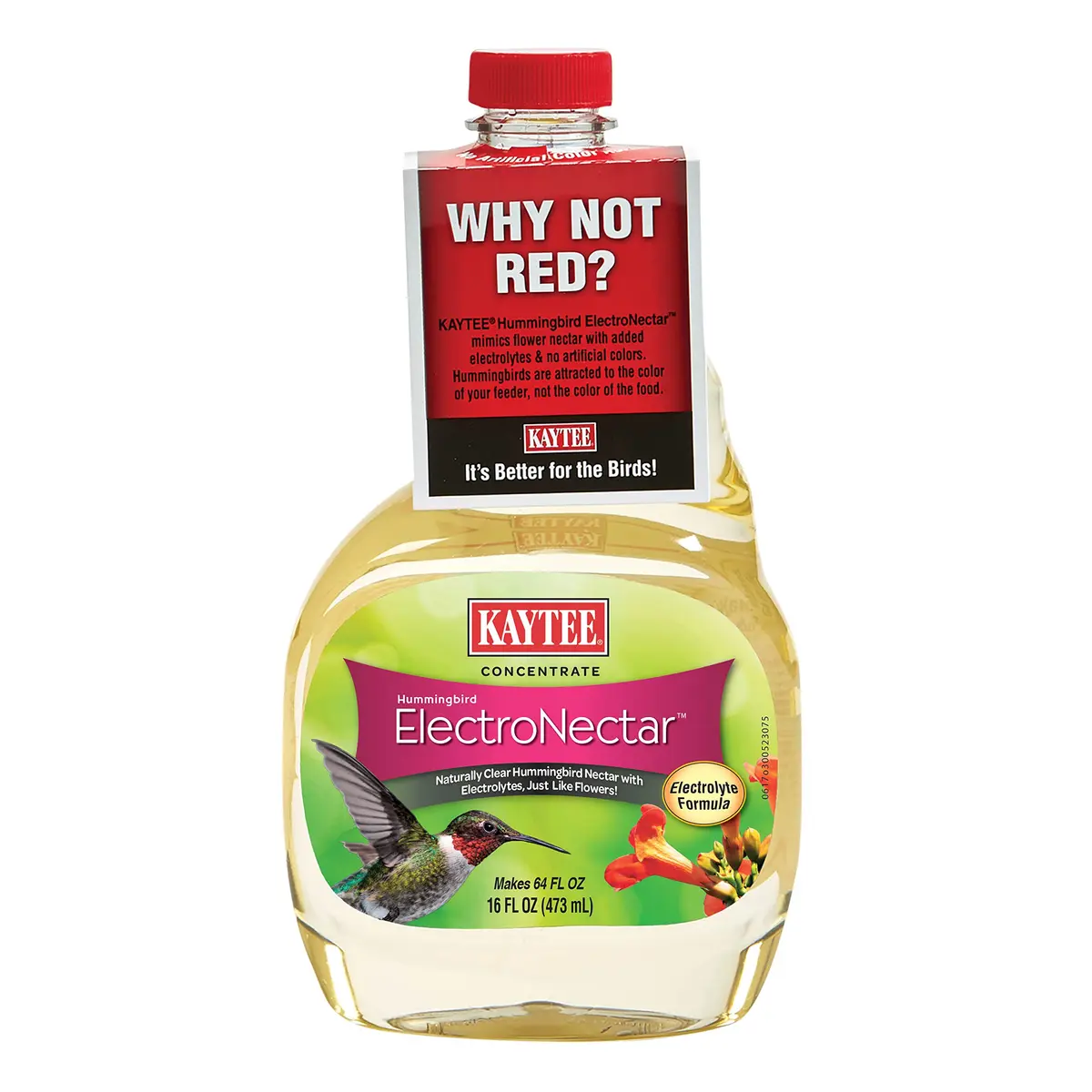 Kaytee Hummingbird ElectroNectar 16 Fl Oz | Hydrating Energy Drink for Wild Birds - main product image