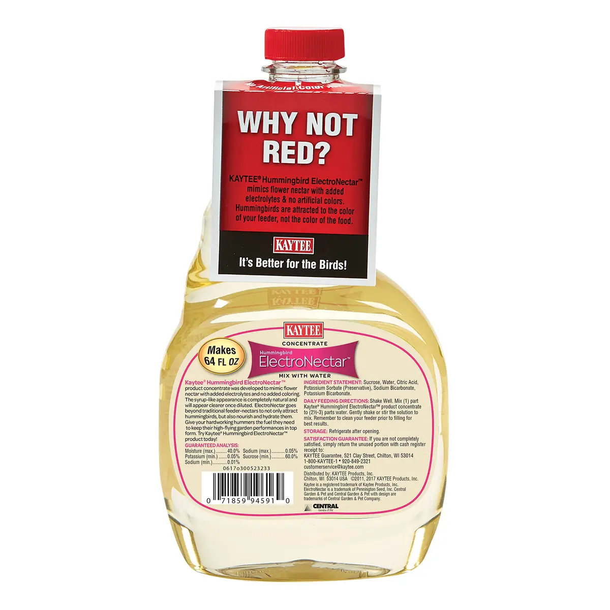Kaytee Hummingbird ElectroNectar 16 Fl Oz | Hydrating Energy Drink for Wild Birds - view 2