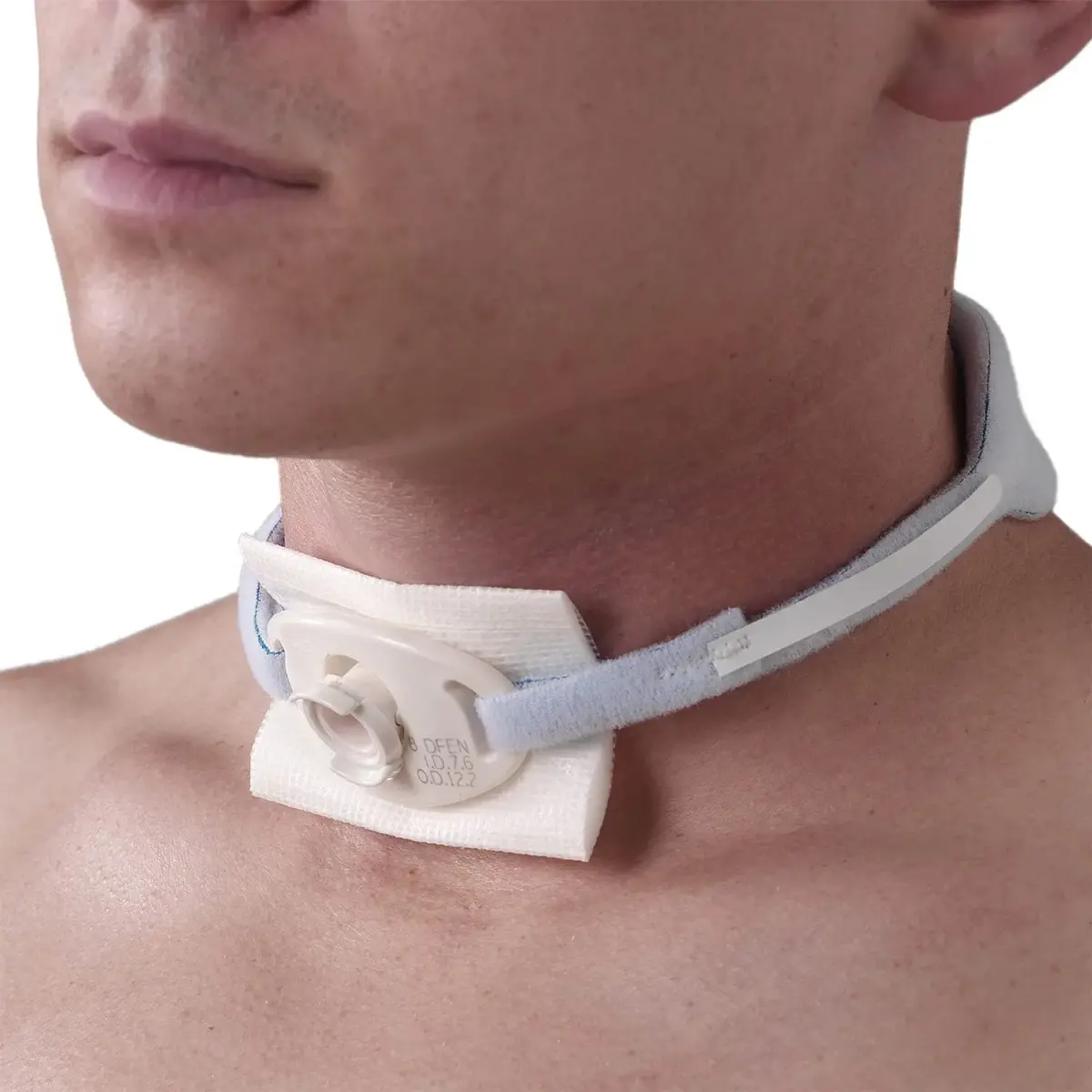 Posey Foam Trach Tie Medium 47 cm (18.5") | Secures Tracheostomy Tube Comfortably - main product image