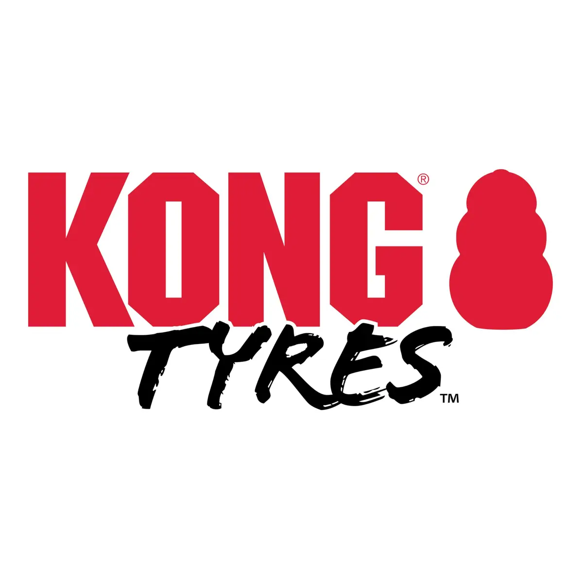 KONG Extreme Tires Natural Rubber Chew Toy for Medium/Large Dogs | Durable Treat-Dispensing Tire Toy - view 3