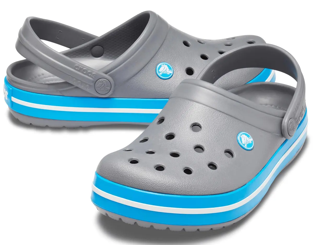 Crocs Crocband Clog, Charcoal/Ocean, 7 Women/5 Men | Iconic Comfort & Versatility - view 6