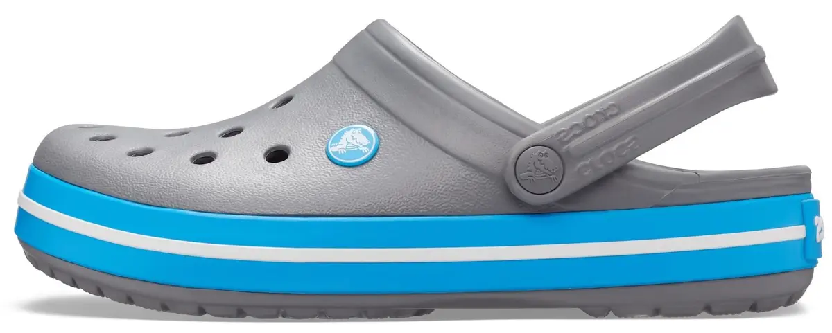 Crocs Crocband Clog, Charcoal/Ocean, 7 Women/5 Men | Iconic Comfort & Versatility - view 7