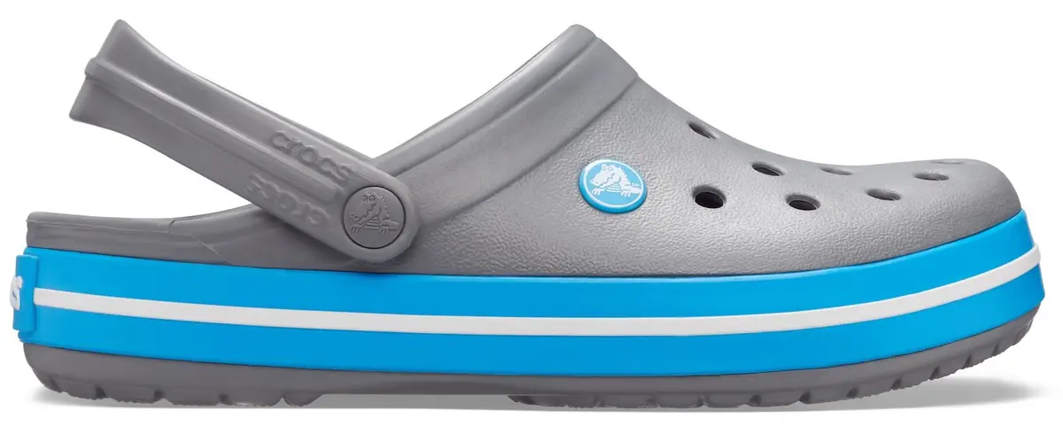 Crocs Crocband Clog, Charcoal/Ocean, 7 Women/5 Men | Iconic Comfort & Versatility - view 8