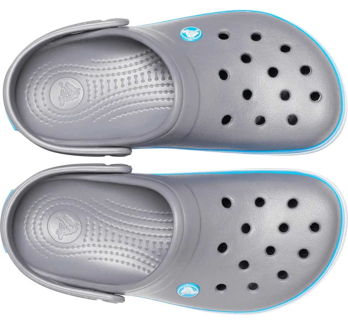 Crocs Crocband Clog, Charcoal/Ocean, 7 Women/5 Men | Iconic Comfort & Versatility - view 9
