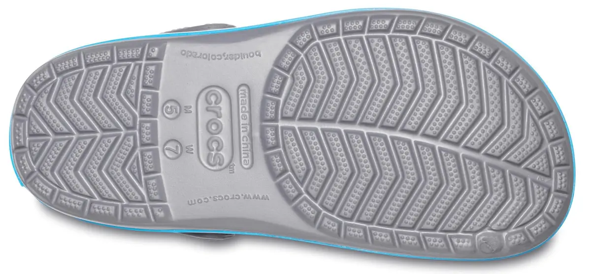 Crocs Crocband Clog, Charcoal/Ocean, 7 Women/5 Men | Iconic Comfort & Versatility - view 10