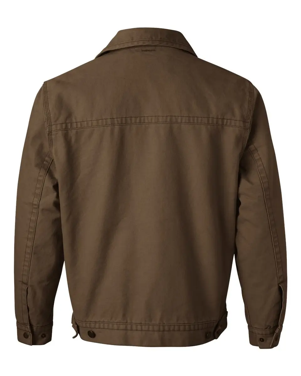 DRI Duck Maverick Men's Cotton Canvas Work Jacket 3X-Large | Rugged & Warm, Field Khaki - view 2