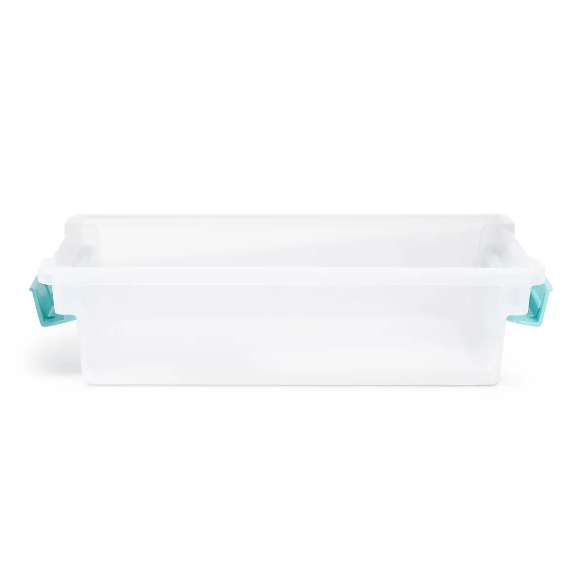 Sterilite Regular Clip Box Small Blue Plastic | Clear Lid & Base for Easy Identification - view 3