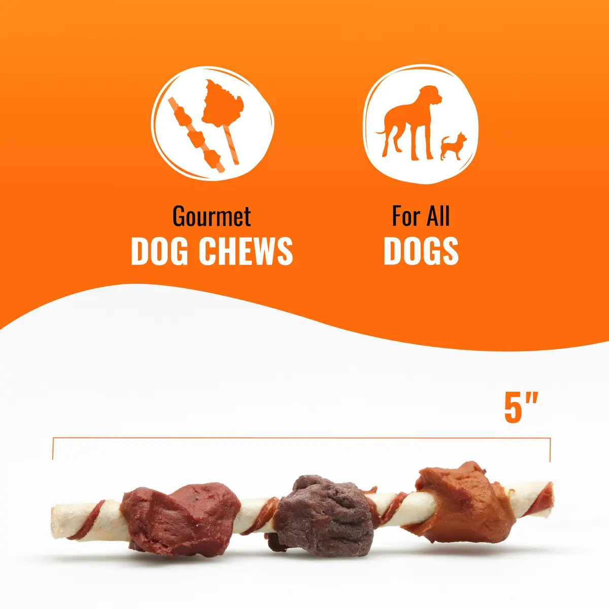 Good 'n' Fun Triple Flavor Kabobs Dog Treats 113g (4 oz) | Long-Lasting Protein Chews for All Dog Breeds - view 5