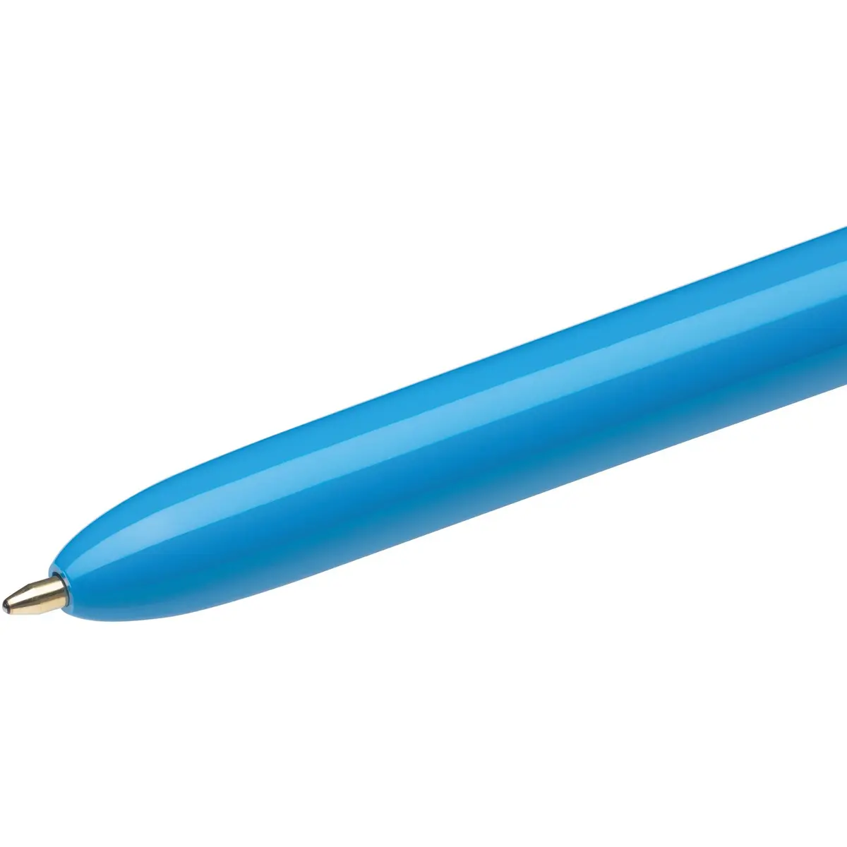 BIC 4 Colours Original Multi Coloured Ballpoint Pen - Medium 1.0mm | 4-Color Ink, Refillable, 14.5cm - view 3