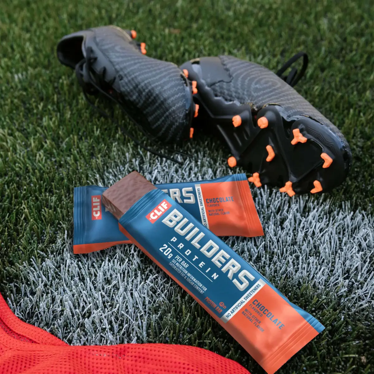 CLIF BUILDERS Protein Bars Chocolate Flavor 2.4 oz (68 g) | 20g Plant Based Protein Post-Workout - view 9