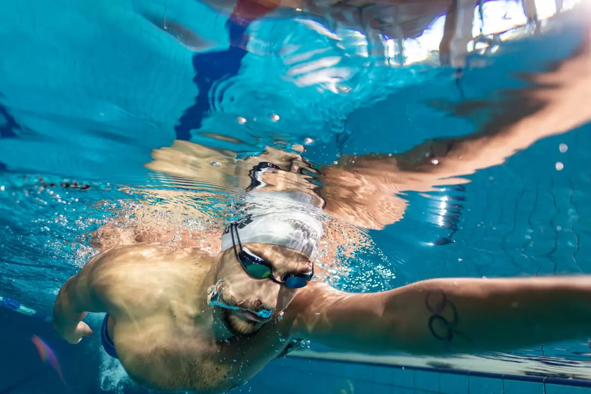 Arena Classic Unisex Soft Silicone Swim Cap | Parma/Black - view 3