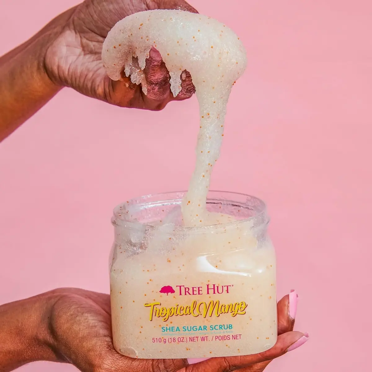 Tree Hut Tropical Mango Body Scrub 510g (18 Oz) | Exfoliating & Hydrating with Shea Butter - view 9