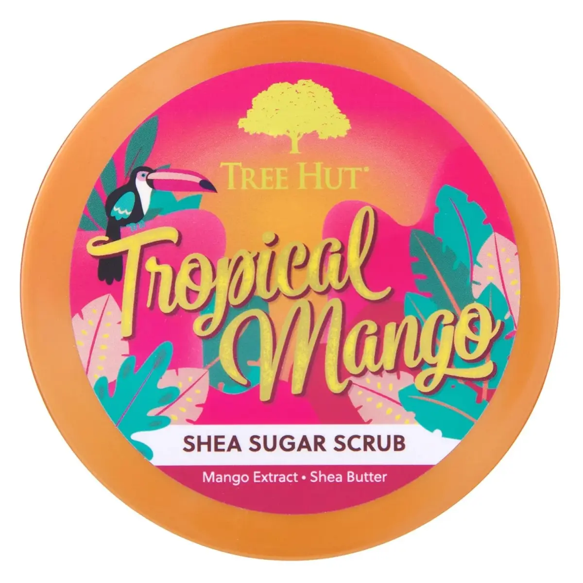 Tree Hut Tropical Mango Body Scrub 510g (18 Oz) | Exfoliating & Hydrating with Shea Butter - view 2
