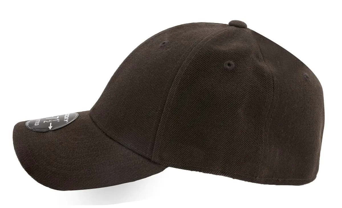 DECKY Fitted Cap, Brown, 6 7/8 | Classic Baseball Cap for Men & Unisex - view 5