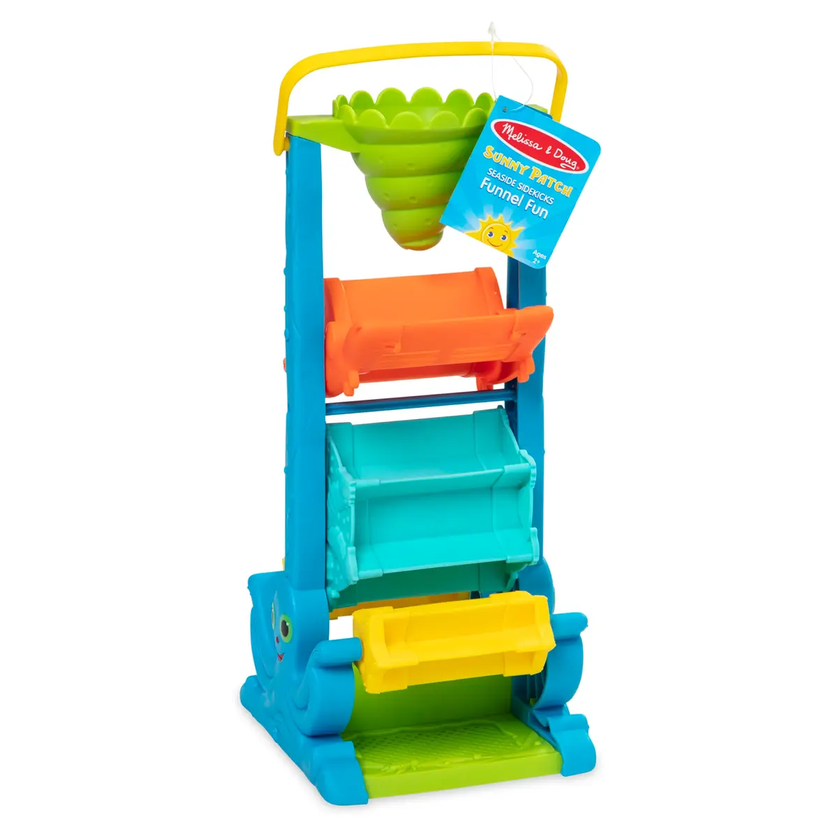 Melissa & Doug Seaside Sidekicks Funnel Fun Sand and Water Toy | Ages 2+ | 0.6 kg (1.3 lb) - view 6