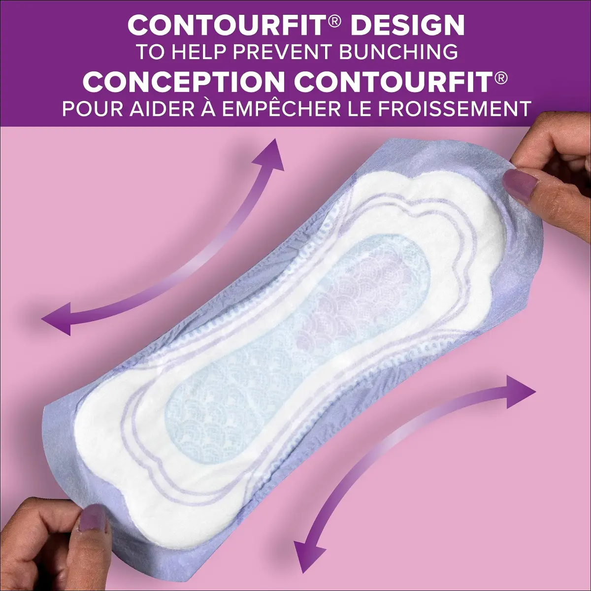 Poise Maximum Absorbency Incontinence Pads Long 12 Count | 3X Drier Than Period Pads - view 4