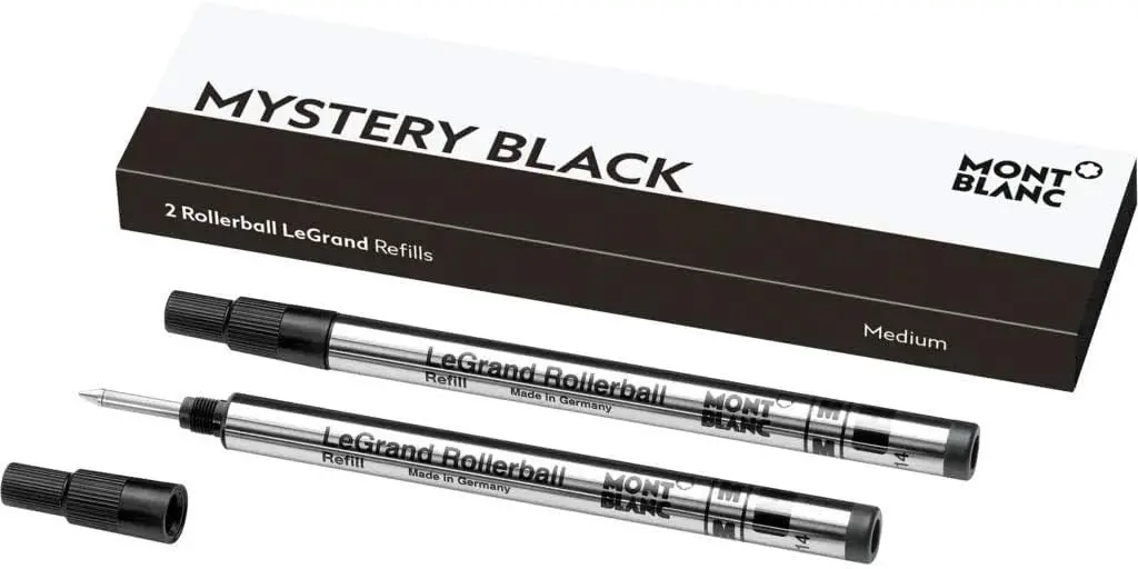 MONTBLANC Rollerball LeGrand Refills M Mystery Black 2 Count (Pack of 1) | Smooth Ink Flow for Meisterstück LeGrand Pens - view 2