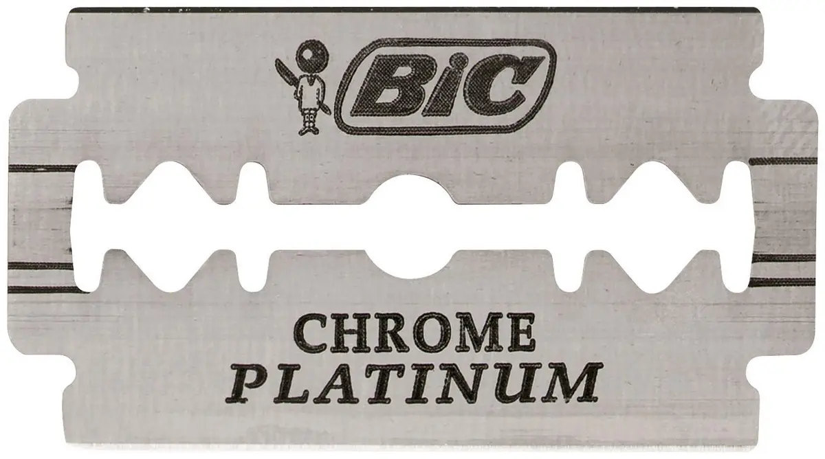 BIC Double Edge Razor Blades Chrome Platinum | Sharp, Durable & Long-Lasting (70-120 chars) - view 3