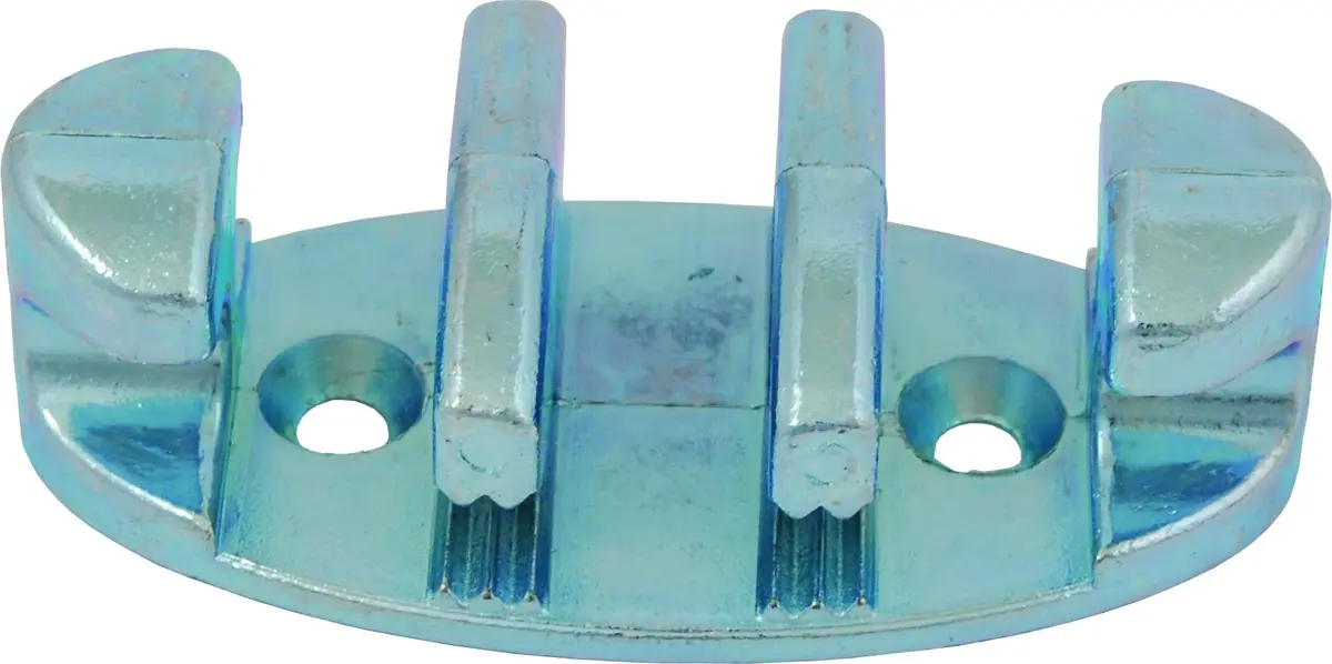 attwood Zinc-Plated Zip Zag 3-Inch Marine Rope Cleat | Durable, Easy-to-Install, Set of 2 - view 4