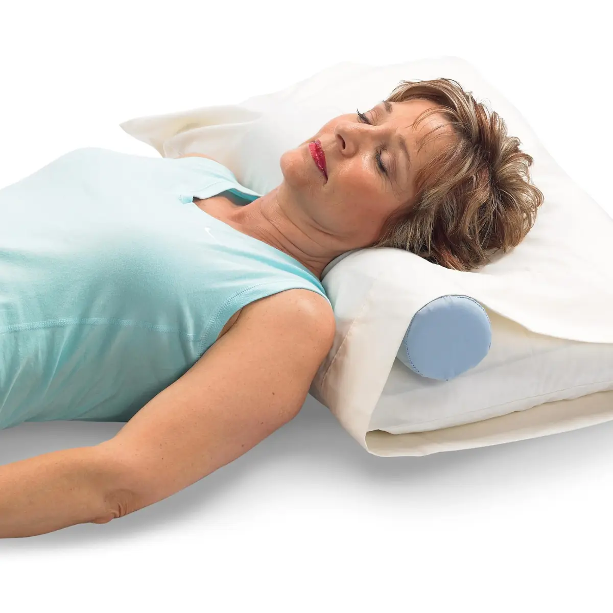 OPTP The Original McKenzie Cervical Roll Neck Support Pillow 20" Length x 3.5" Diameter | Physical Therapist Approved for Sleep Support - view 7