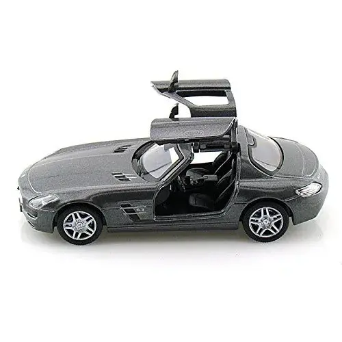 KiNSMART Mercedes-Benz SLS AMG 1:36 Scale Die Cast Metal Model Toy Car 13cm (5") | Authentic USA Import for Indian Kids - view 3