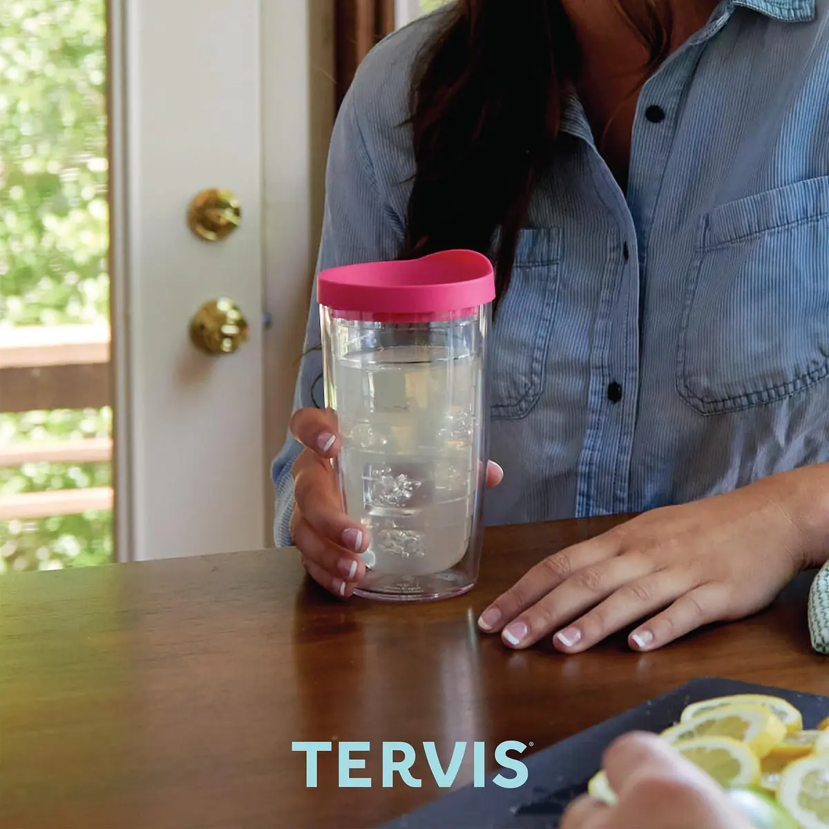 Tervis Made in USA Double Walled Beach House Retreat Collection Insulated Tumbler Cup Keeps Drinks Cold & Hot, 16oz 4pk - view 6