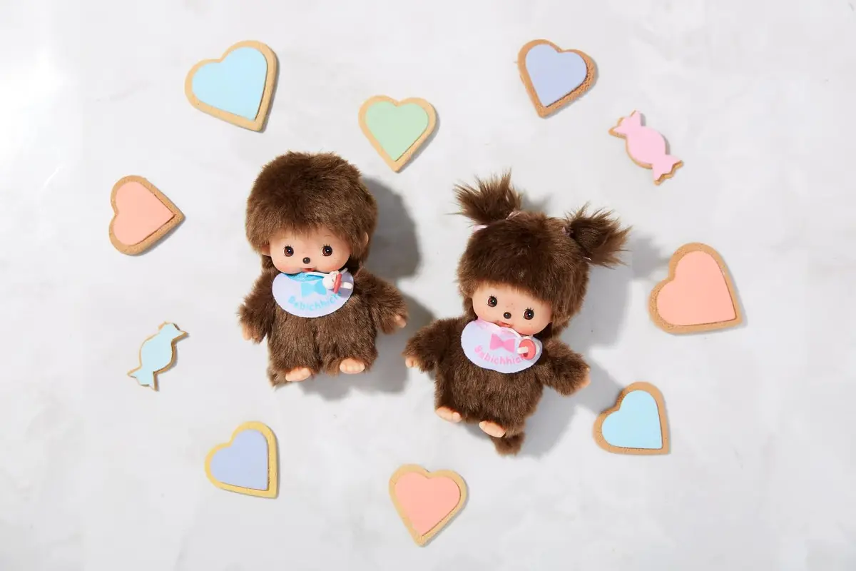 Sekiguchi Bebichhichi 16cm Classic Boy Europe | Monchhichi Doll in Display Box - view 3