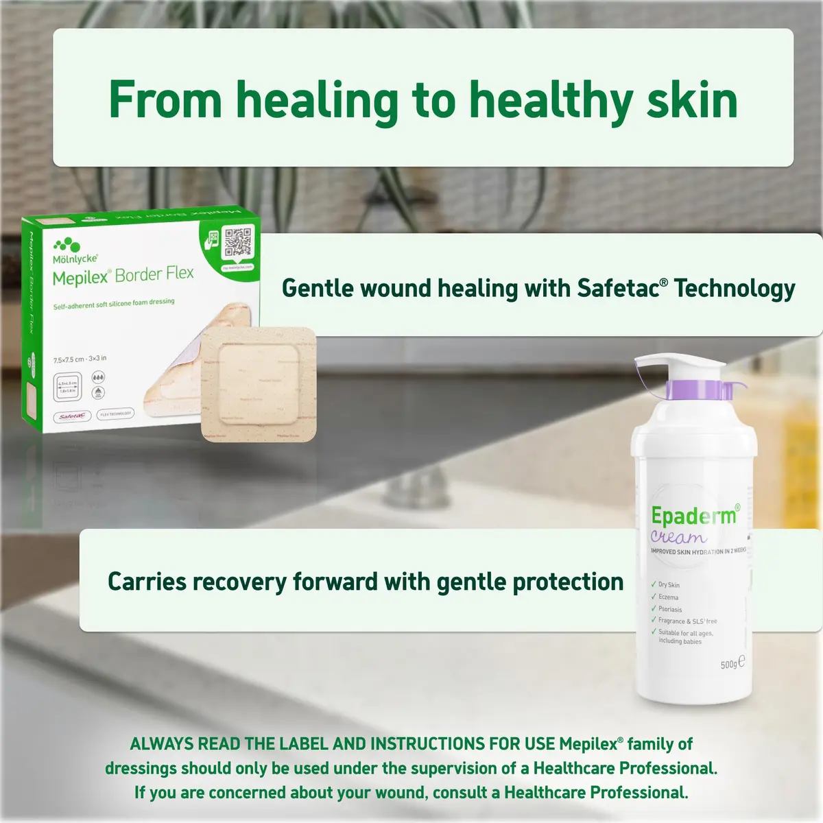 Epaderm Ointment 1000g | Fragrance-Free Moisturizer for Dry Skin, Suitable for All Ages - view 7