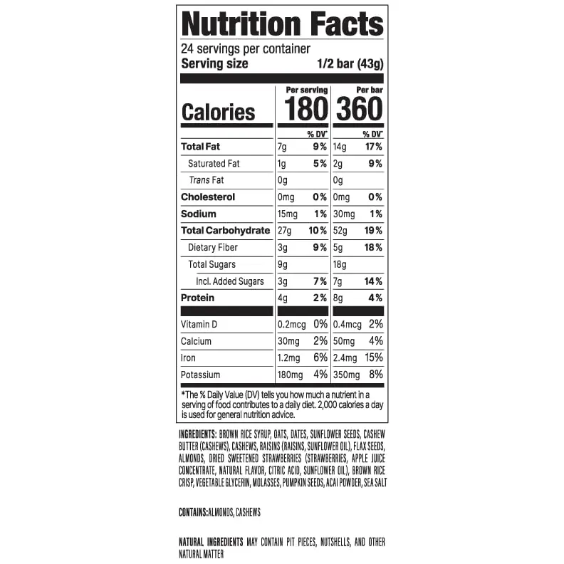 PROBAR MEAL Bar – Plant Based Meal Replacement with Whole Food Ingredients, Vegan, Gluten Free, 36 oz (1.02 kg) | On-the-Go Energy - view 6