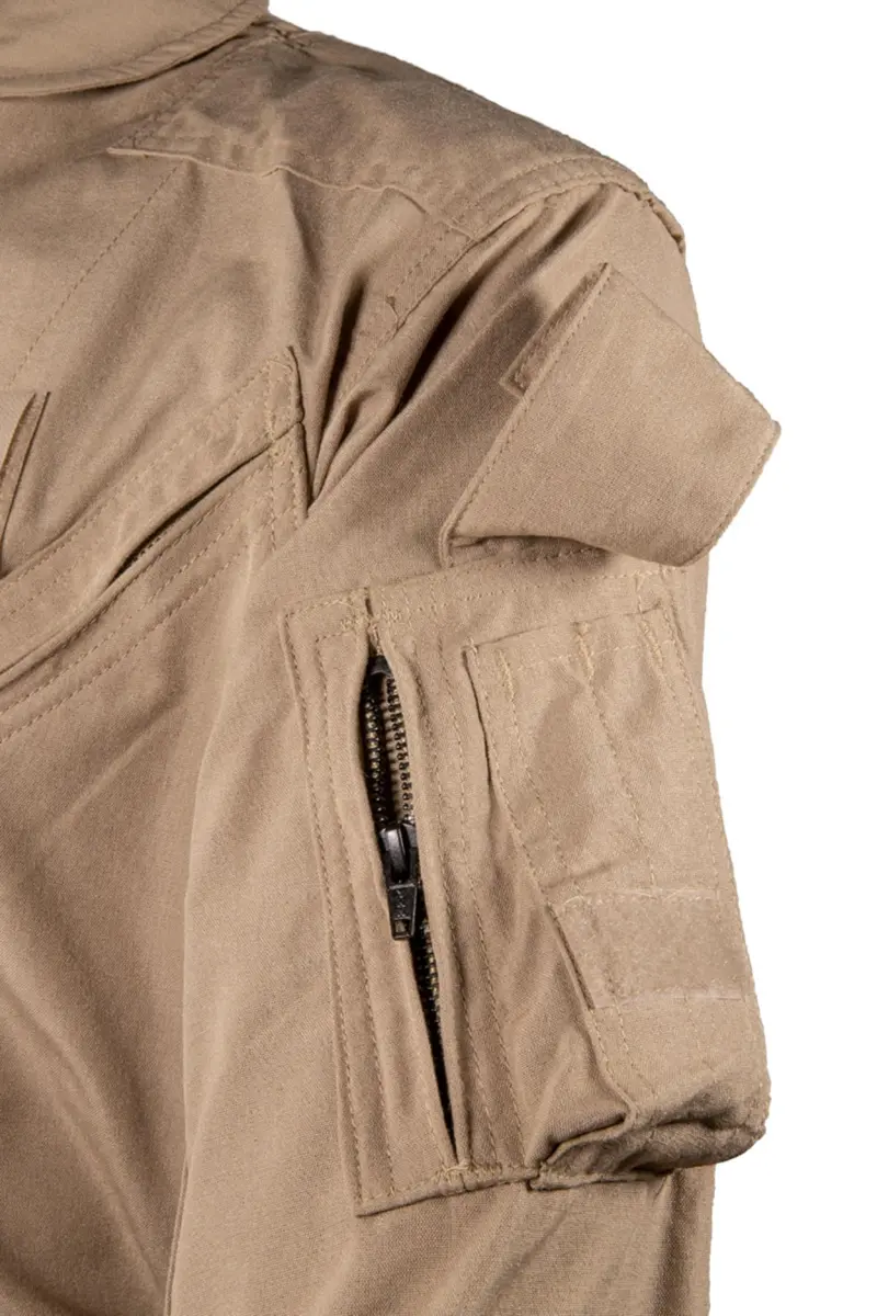 Propper Men's CWU 27/P Nomex Flight Suit, AF Tan, 36 Short | Flame-Resistant Military-Grade Coverall - view 2