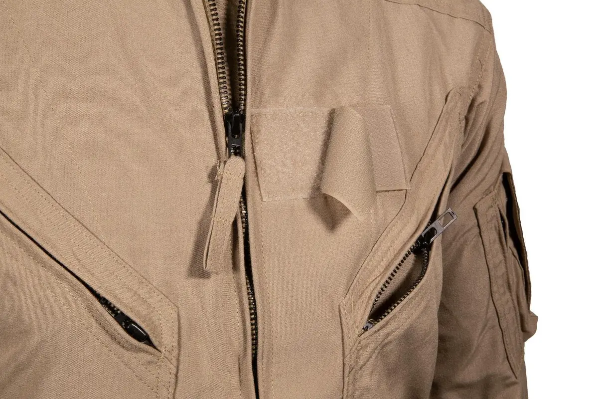 Propper Men's CWU 27/P Nomex Flight Suit, AF Tan, 36 Short | Flame-Resistant Military-Grade Coverall - view 3