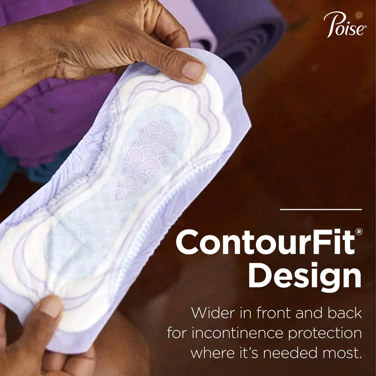 Poise Incontinence Pads Maximum Absorbency Long 156 Count (Pack of 4) | Trusted 3-in-1 Protection for Women - view 9