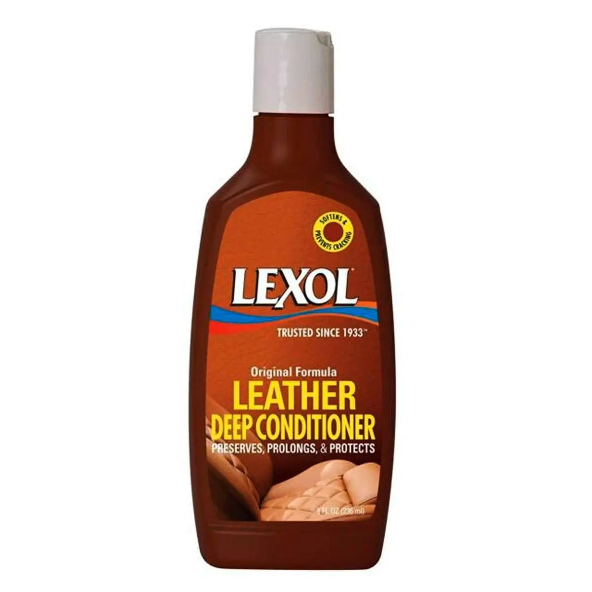 Lexol Leather Conditioner 8 oz | Nourishes & Protects Leather for Car & Home Use - view 3