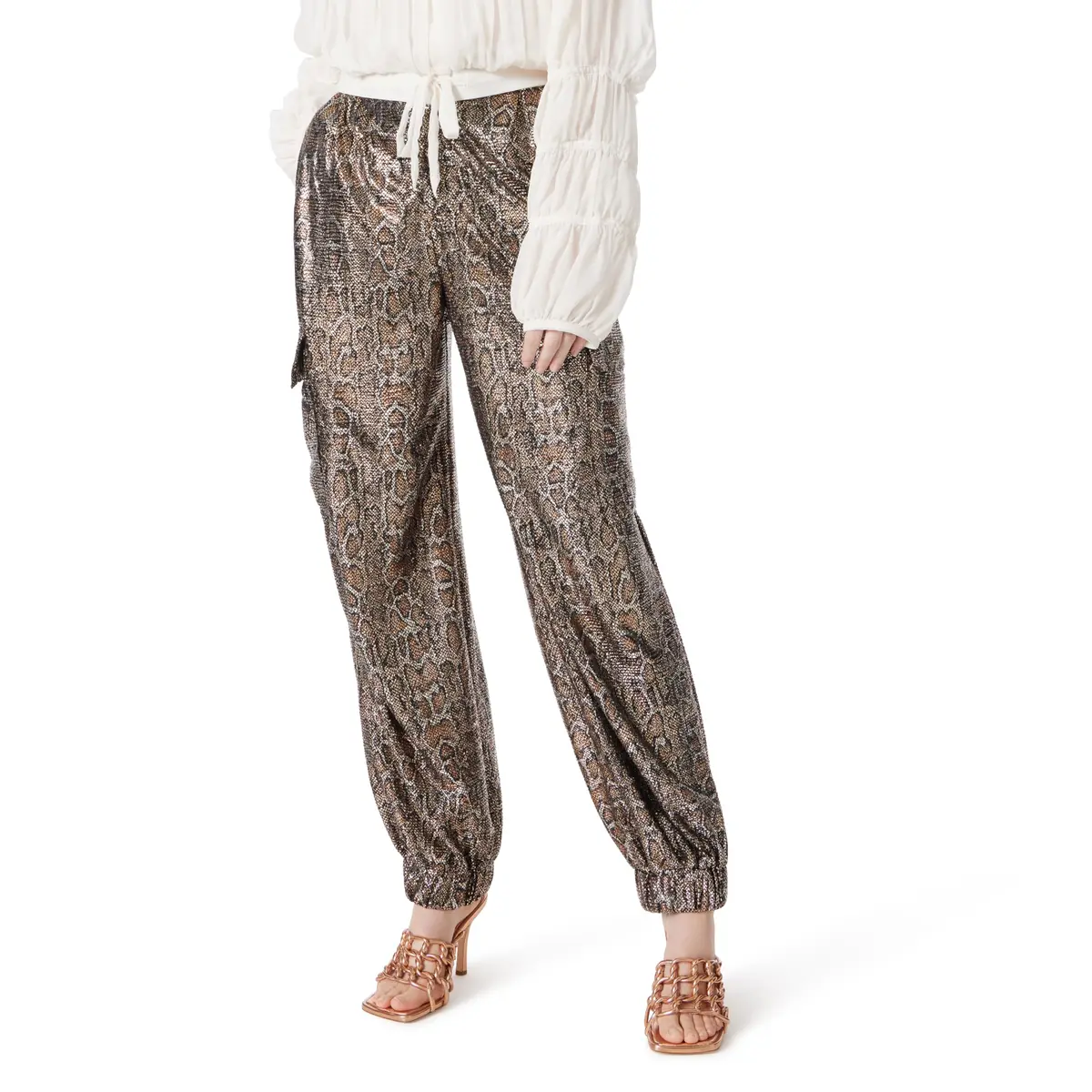 DEE OCLEPPO DO Womens Logan Zipper Front Jogger Pant with Slant Pockets 27in | Chic, Relaxed Fit for Women - main product image