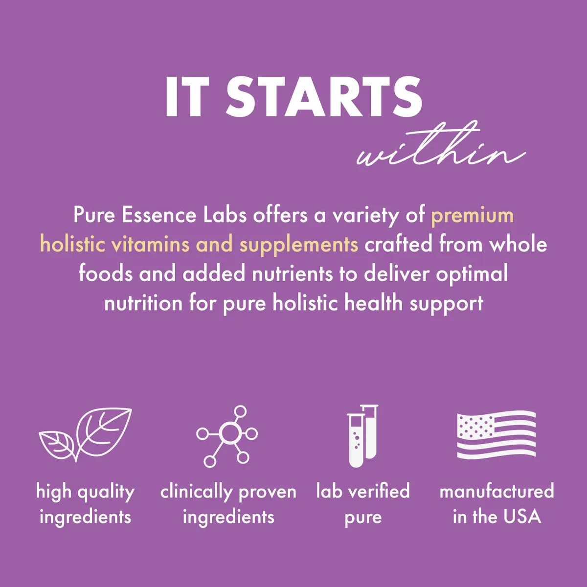 Pure Essence Labs Transitions Vitamins for Women 120 Capsules | Menopause Relief & Hormone Balance - view 7