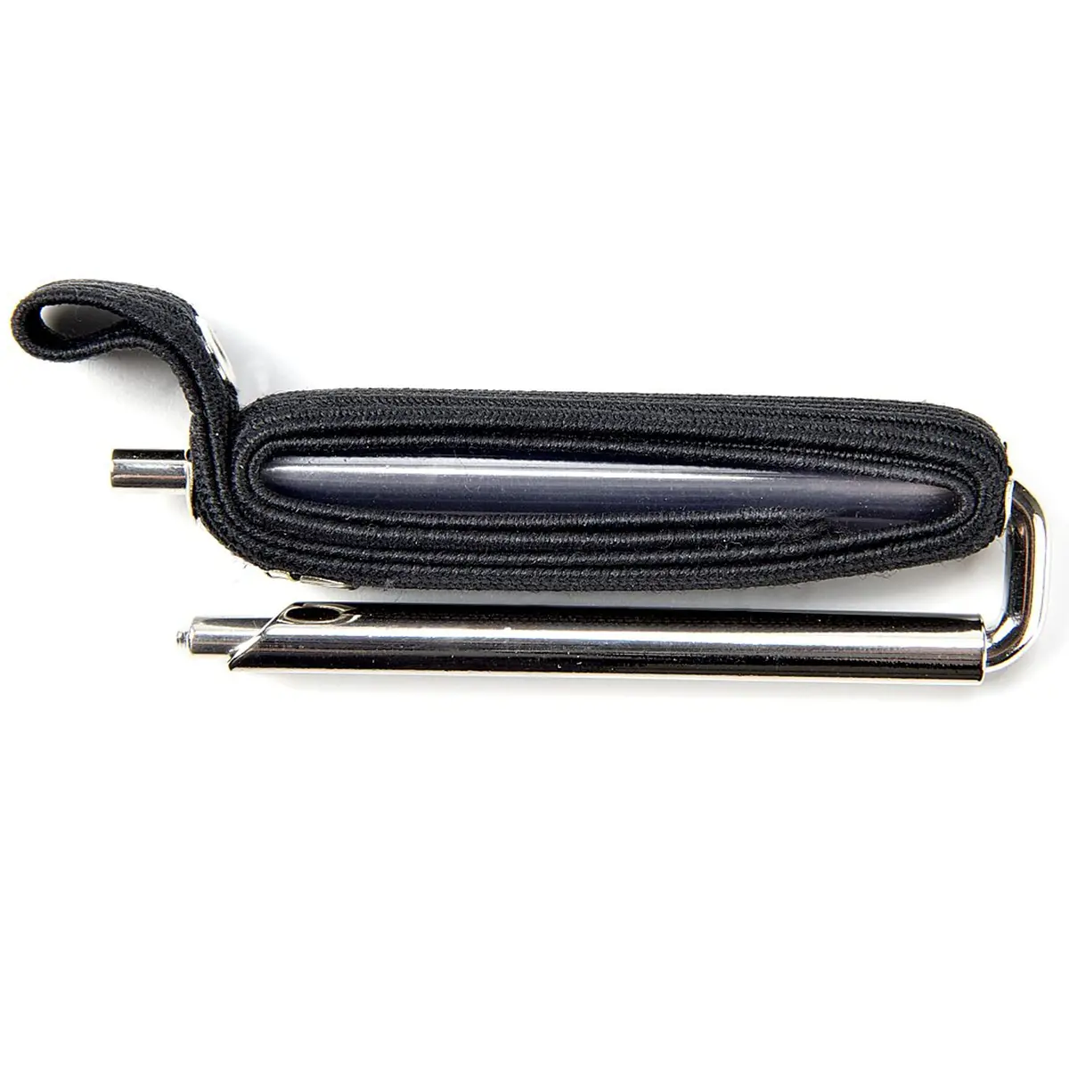 Jim Dunlop 741 Elastic Capo/Slide Converter for Guitar | Medium Black - main product image