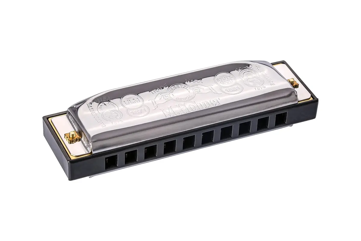 Hohner Special 20 Harmonica, 10 Holes Major C Bundle with Hard Case & Juliet Music Polishing Cloth | German Quality Craftsmanship - view 3