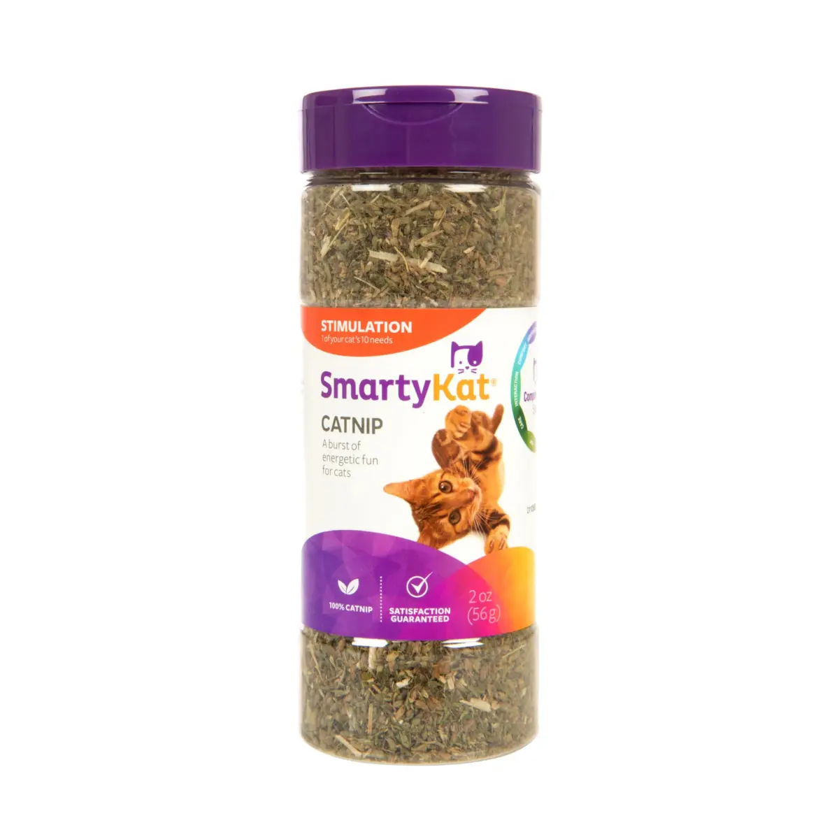 SmartyKat Natural Pure & Potent Catnip Attractant 2 oz (56.7 g) | Stimulating Training Aid for Cats & Kittens - main product image