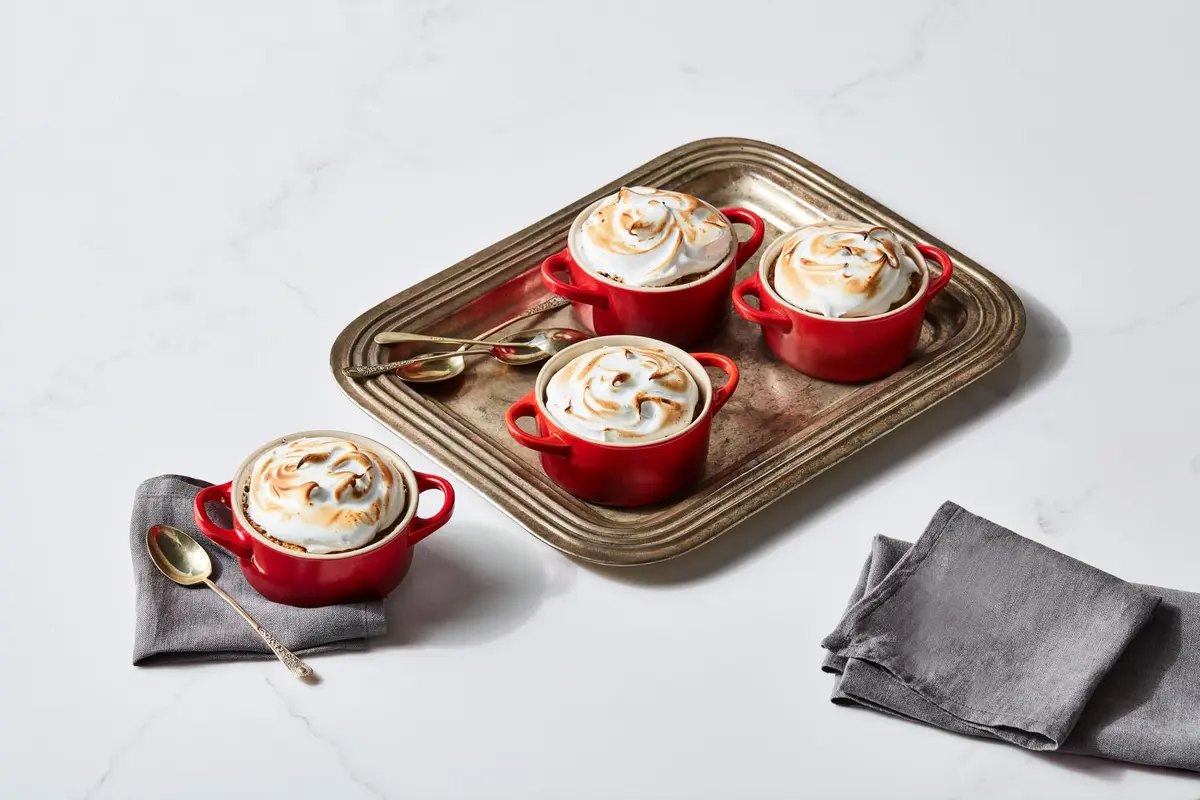 Le Creuset Stoneware Mini Round Cocotte 8 oz. | Durable, Microwave & Oven Safe - view 4
