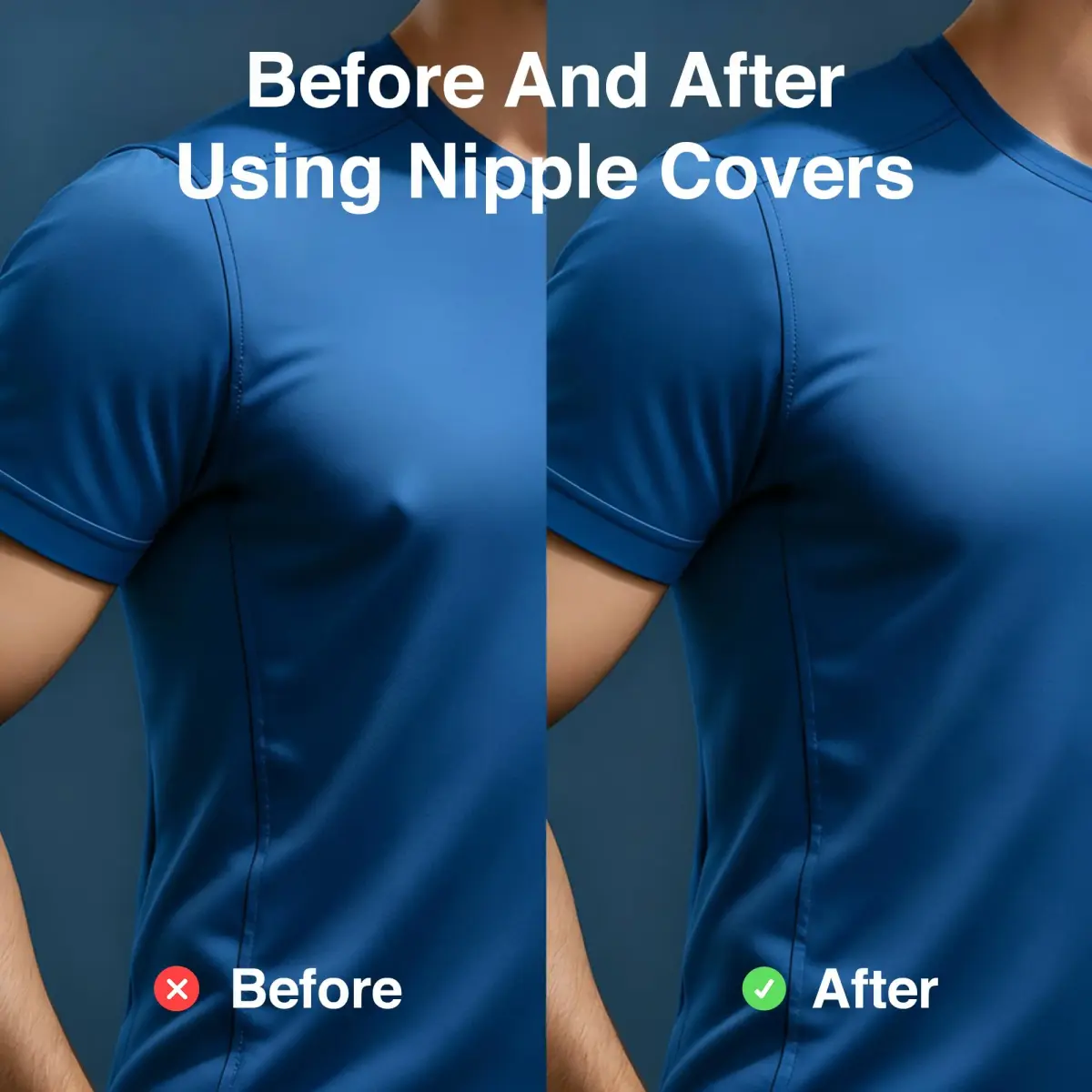 NipEaze Original Sports Nipple Covers for Men & Women, Extra 1" (24 Pcs) | Anti-Chafing Protection for Athletes - view 4