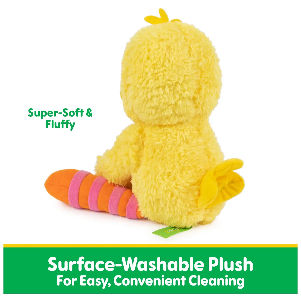 GUND Sesame Street Big Bird Take Along Buddy 13-Inch Plush Toy for Ages 1+ | Soft & Huggable - view 7