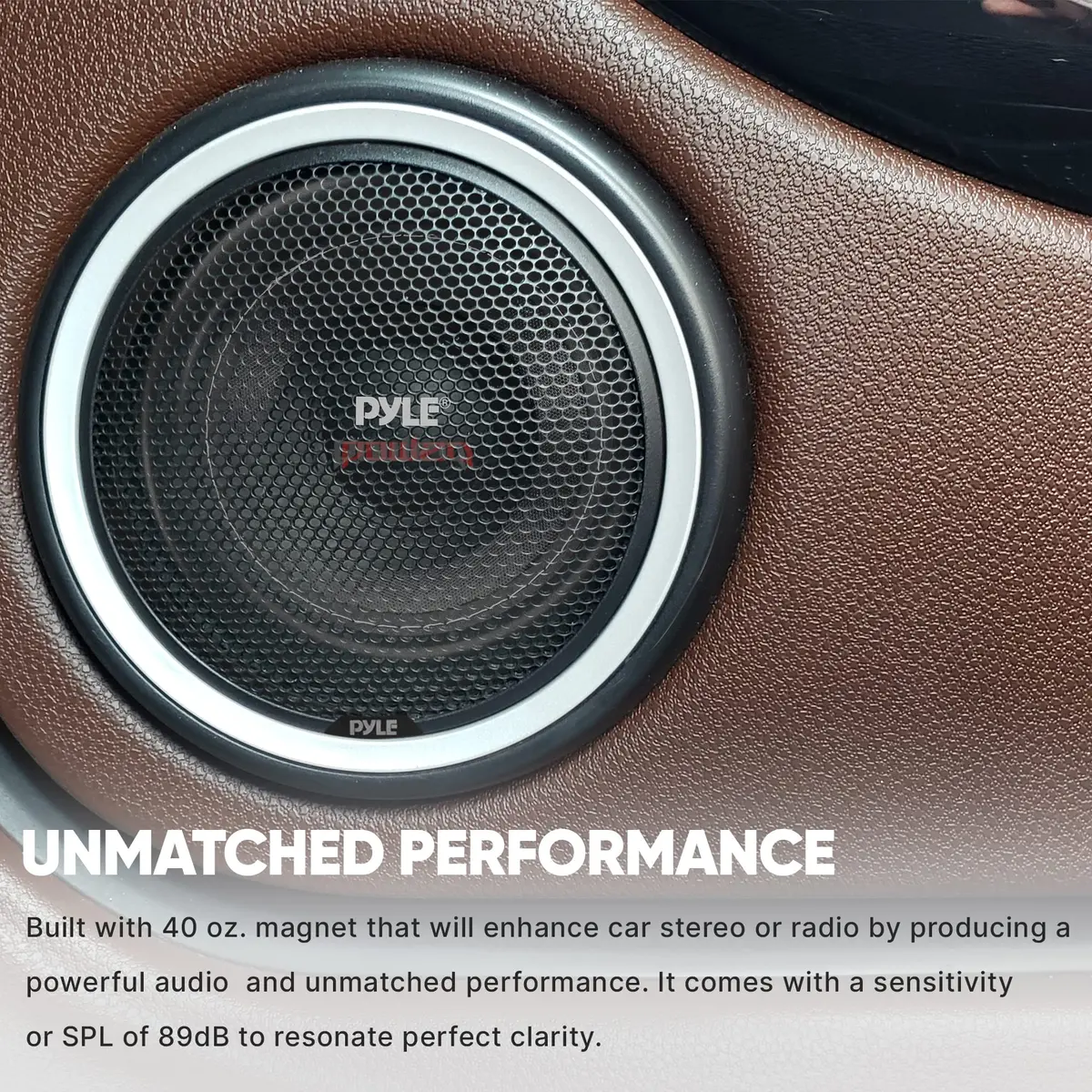 Pyle 8" Car Subwoofer Speaker - 800 Watt Dual 4 Ohm Voice Coil, 400W RMS, 2.27 kg (5 lb) | Powerful Vehicle Audio Bass Woofer - view 7